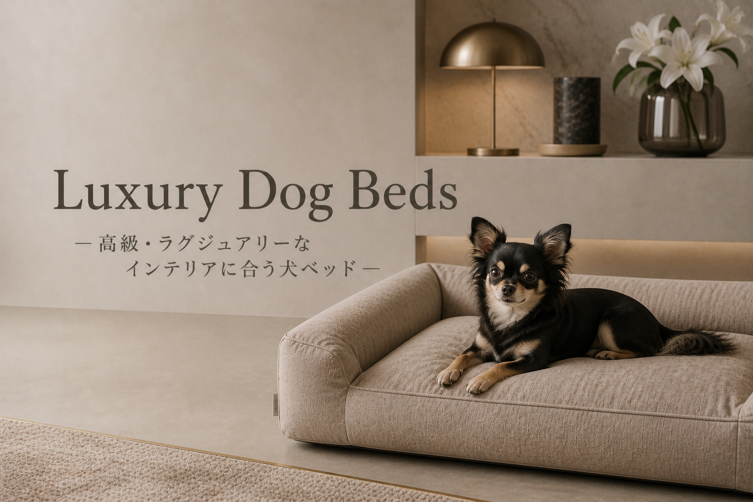 高級犬用ベッド｜ラグジュアリー｜犬ベッド専門通販アーキドッグ