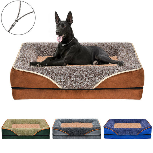 犬ベッド ソファ型 プラッシュ ケージ用 スクエア