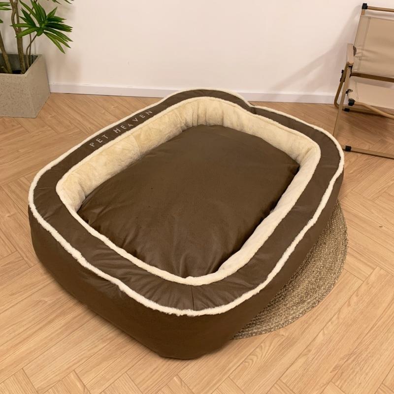 犬ベッド クッション型 プラッシュ あったか 冬用