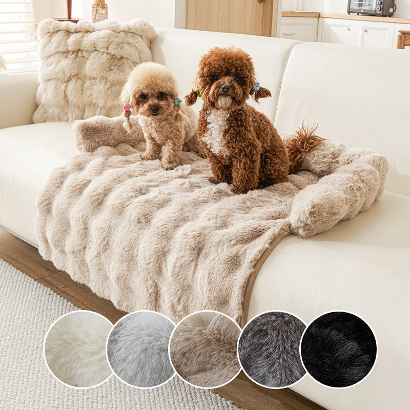 犬ベッド マット型 プラッシュ あったか 中型犬 – アーキドッグ