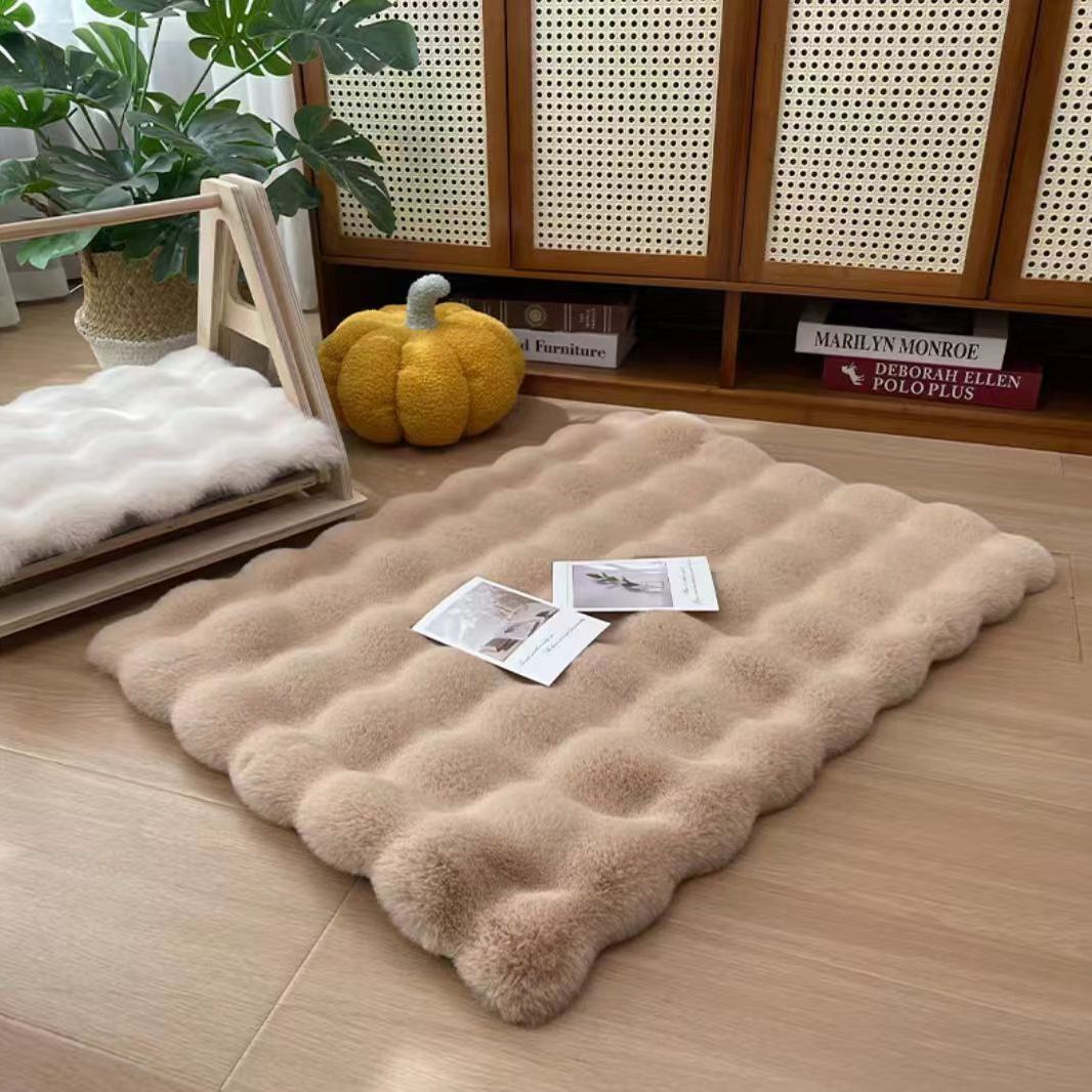 犬ベッド マット型 プラッシュ 快眠