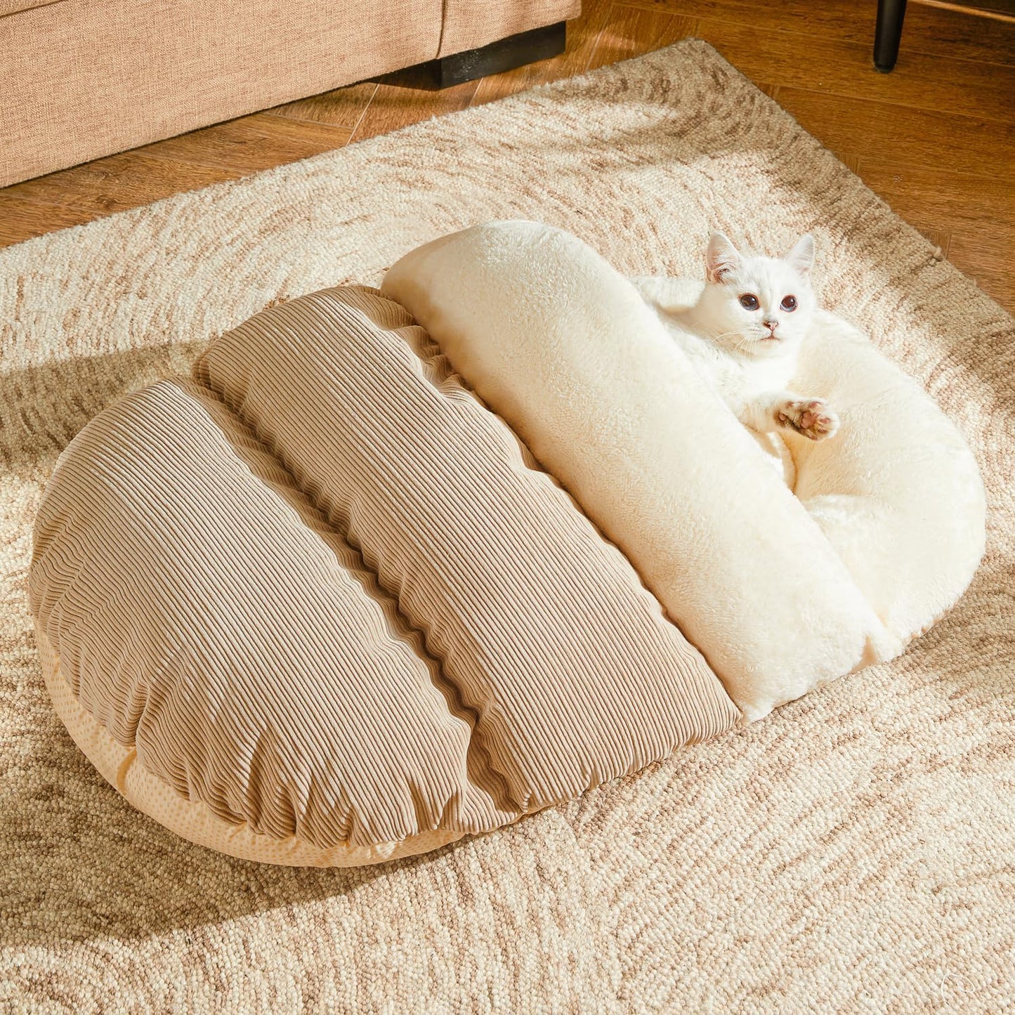 犬ベッド ドーム型 プラッシュ あったか やわらか
