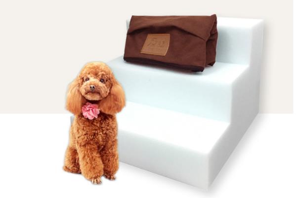 犬ベッド クッション型 プラッシュ ステップ 小型犬