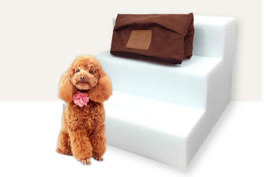 犬ベッド クッション型 プラッシュ ステップ 小型犬