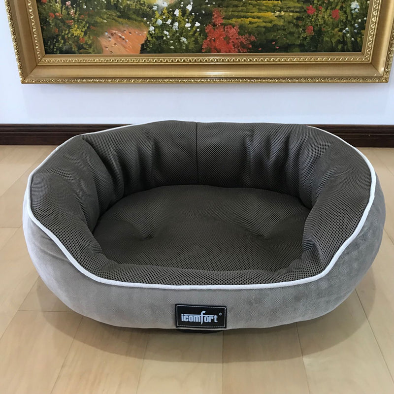 犬ベッド ケージ用 プラッシュ 冷感 マット型