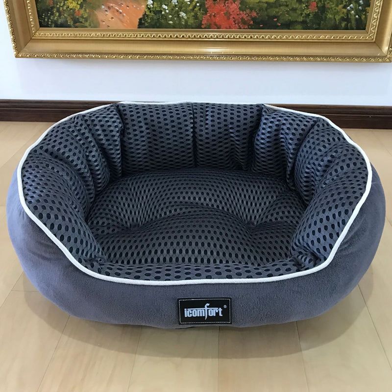 犬ベッド ケージ用 プラッシュ 冷感 マット型