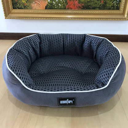 犬ベッド ケージ用 プラッシュ 冷感 マット型