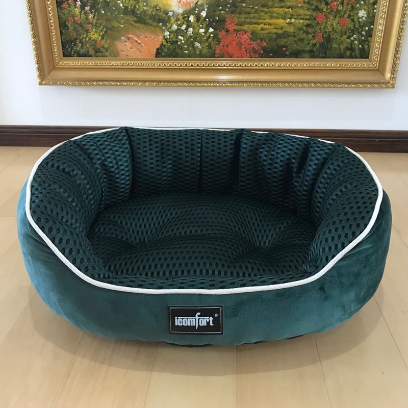 犬ベッド ケージ用 プラッシュ 冷感 マット型