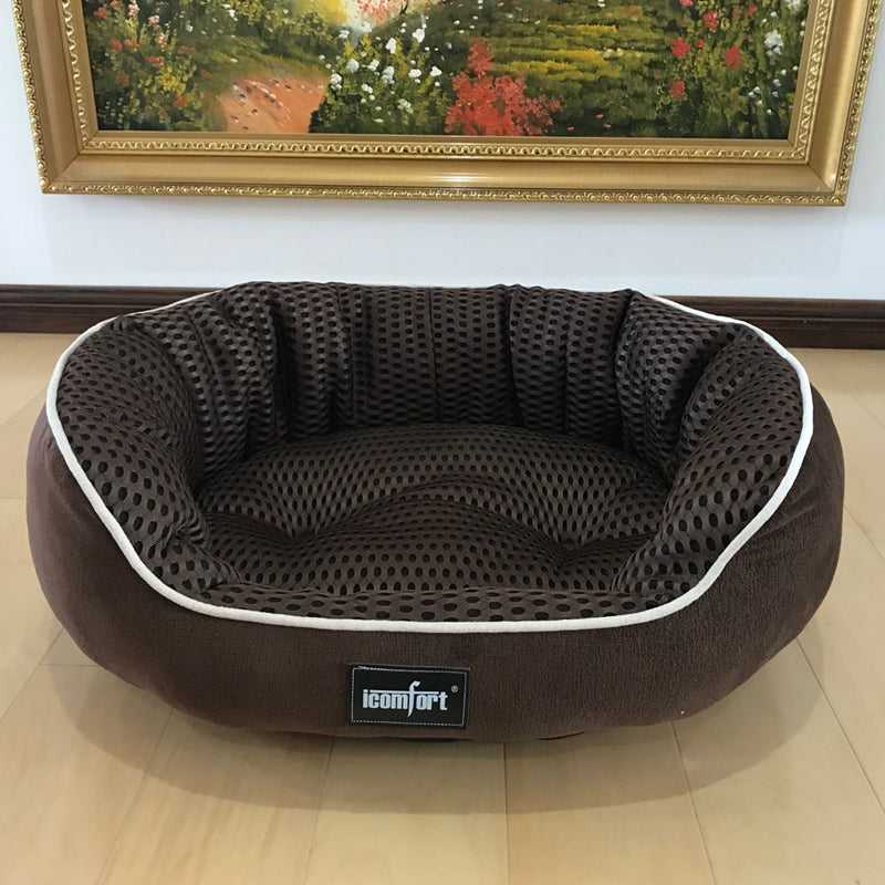 犬ベッド ケージ用 プラッシュ 冷感 マット型
