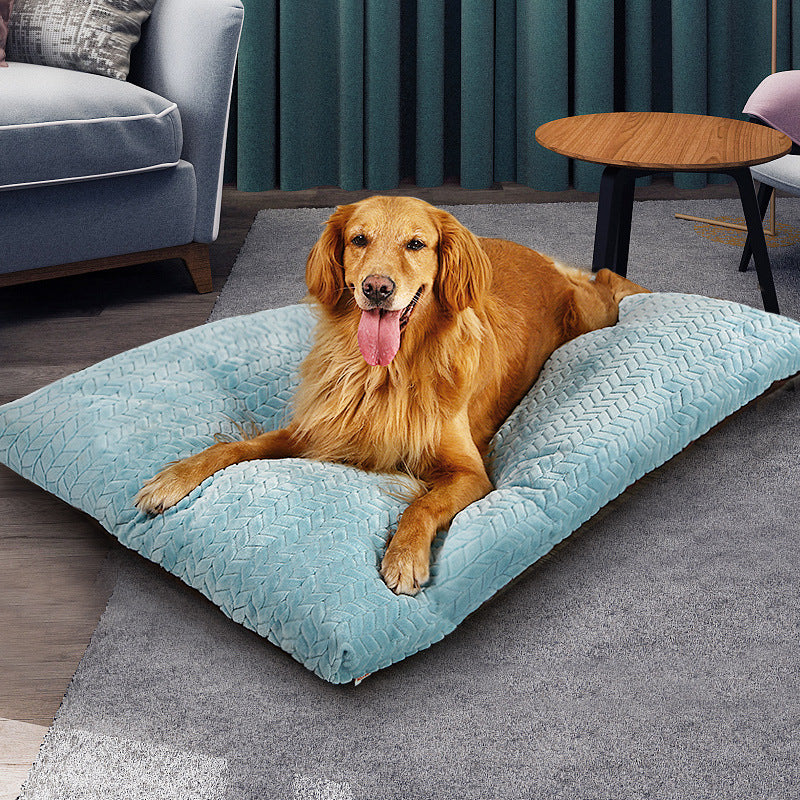 犬ベッド マット型 洗える 中型犬 大型犬