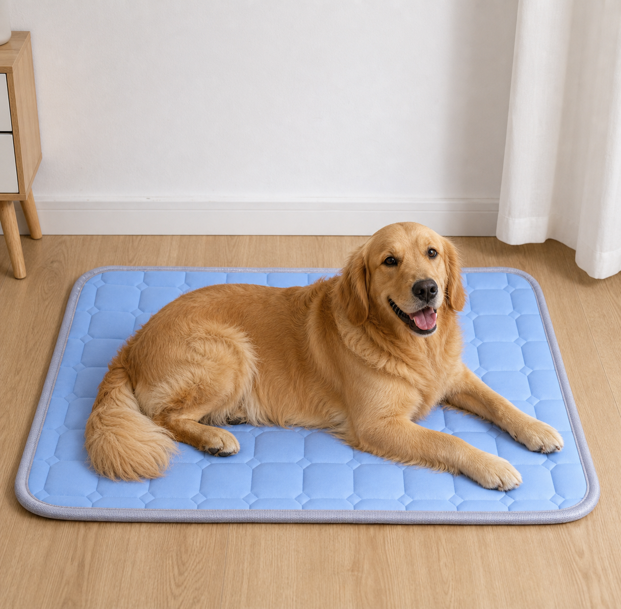 犬ベッド マット型 冷感 中/大型犬向け