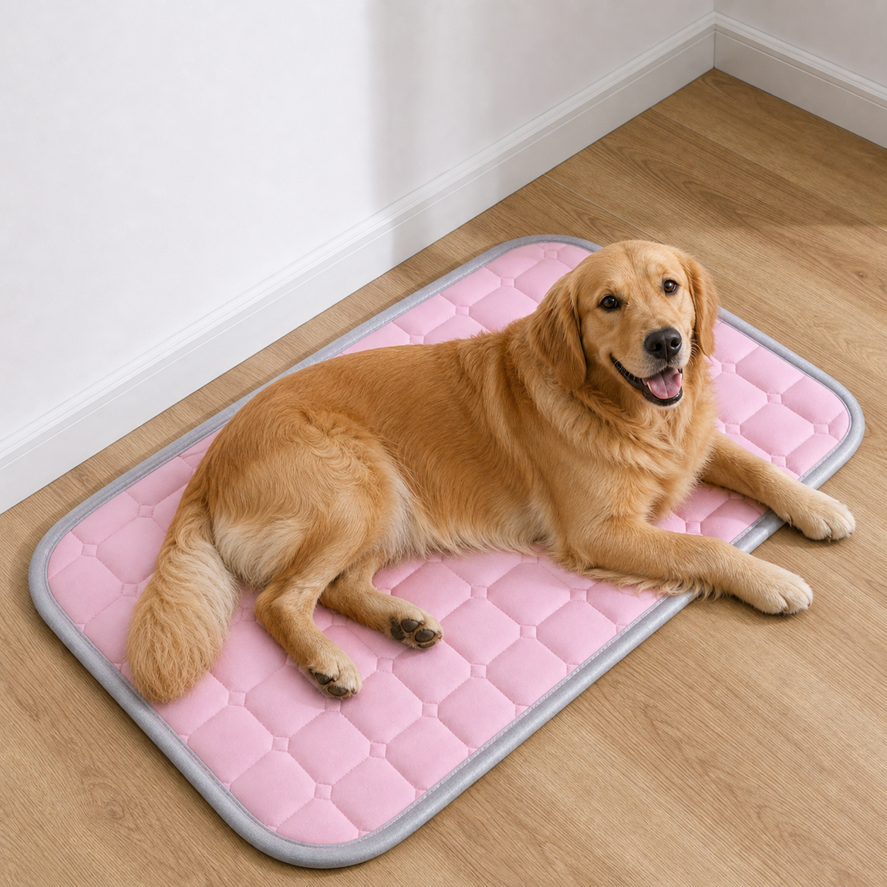 犬ベッド マット型 冷感 中/大型犬向け