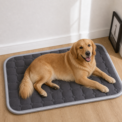 犬ベッド マット型 冷感 中/大型犬向け