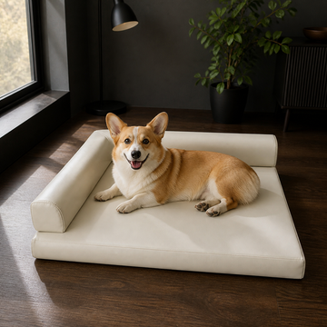 犬ベッド ソファ型 プラッシュ 小型犬〜大型犬 ふわふわ
