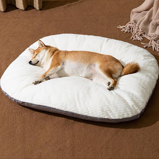 犬ベッド クッション型 プラッシュ 防水 滑り止め 大型犬