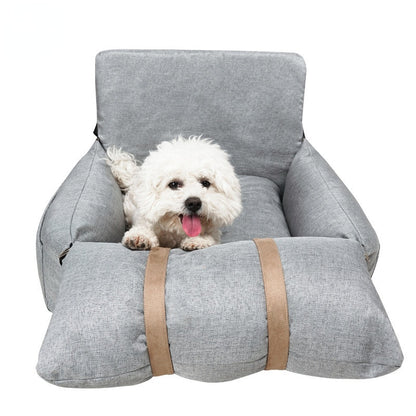 犬ベッド ソファ型 プラッシュ 車用