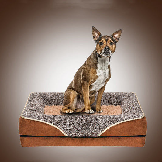 犬ベッド ソファ型 プラッシュ ケージ用 スクエア