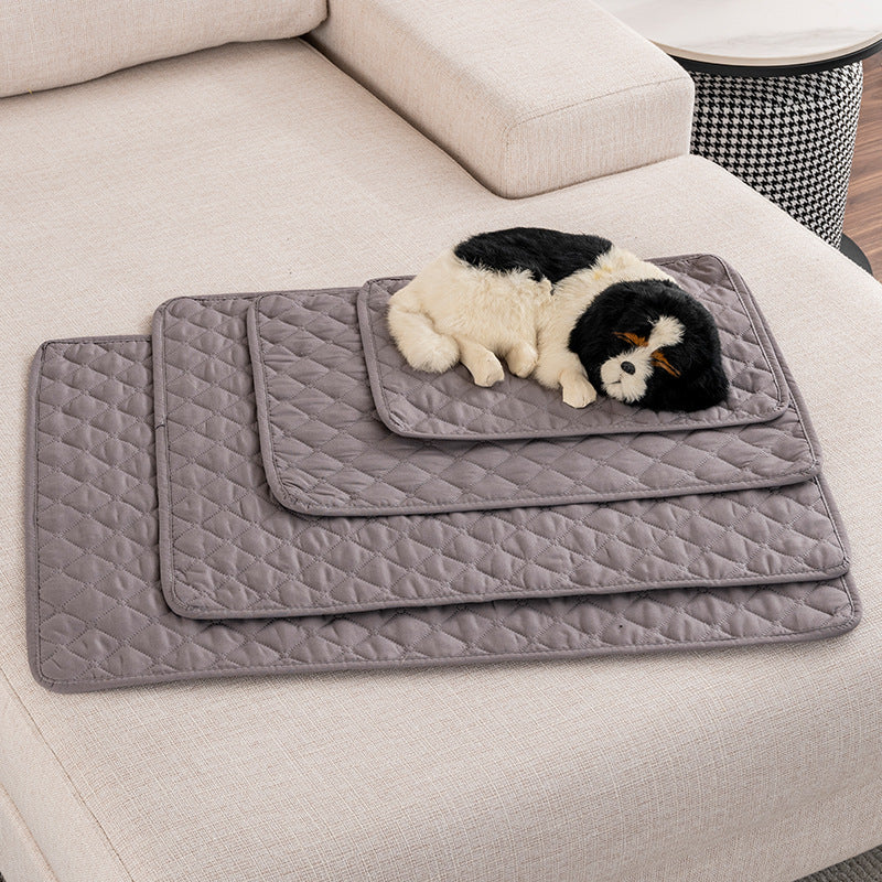 犬ベッド マット型 プラッシュ 防水