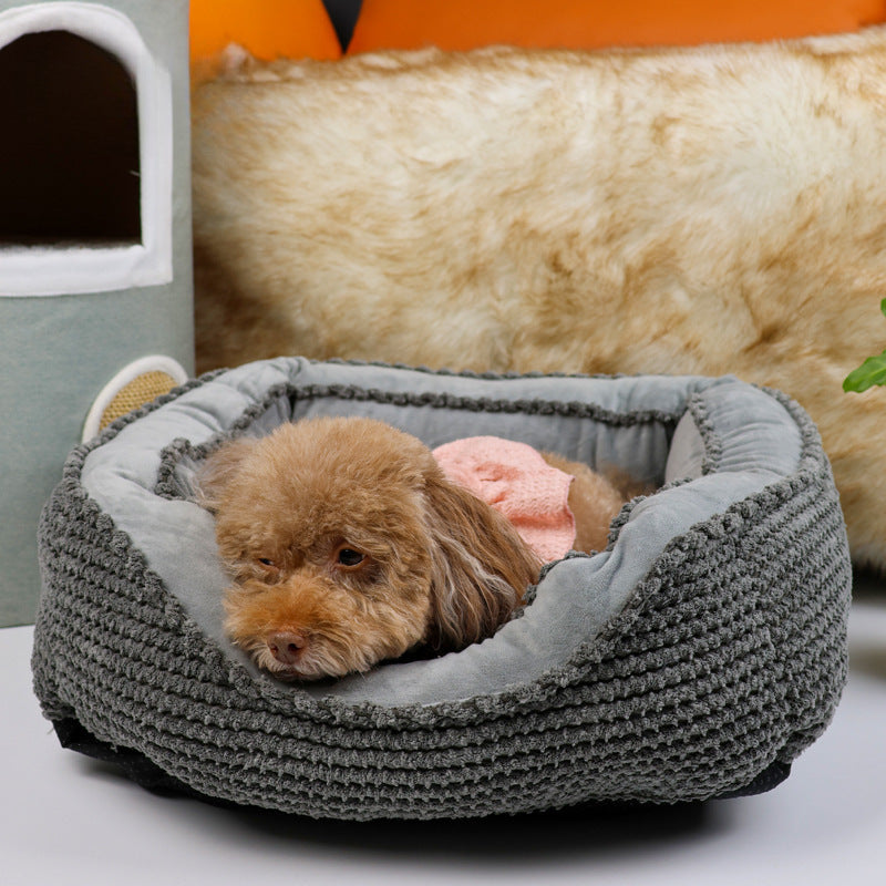 犬ベッド ケージ用 ボア 洗える 大型犬