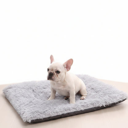 犬ベッド ケージ用 プラッシュ 洗える マット型