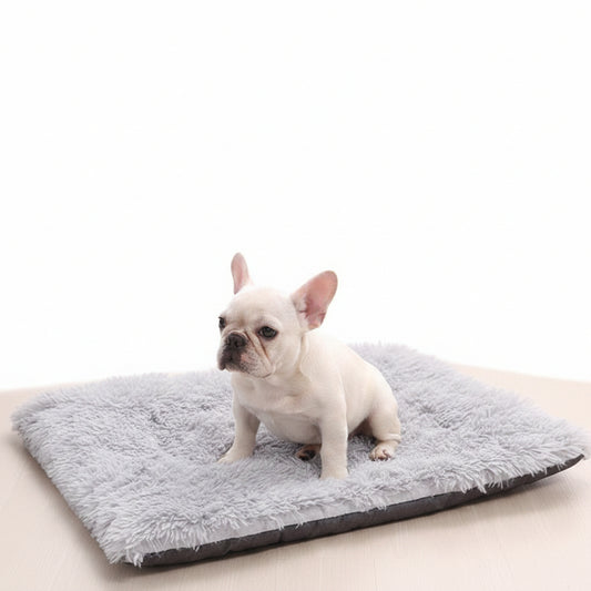 犬ベッド ケージ用 プラッシュ 洗える マット型