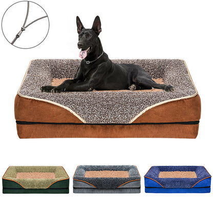 犬ベッド ソファ型 プラッシュ ケージ用 スクエア