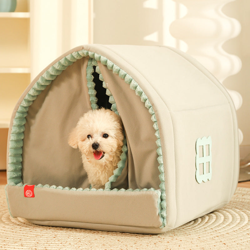 犬ベッド ケージ用 プラッシュ あったか 冬用 小型犬