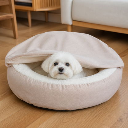 犬ベッド カドラー プラッシュ 防水 の使用イメージ