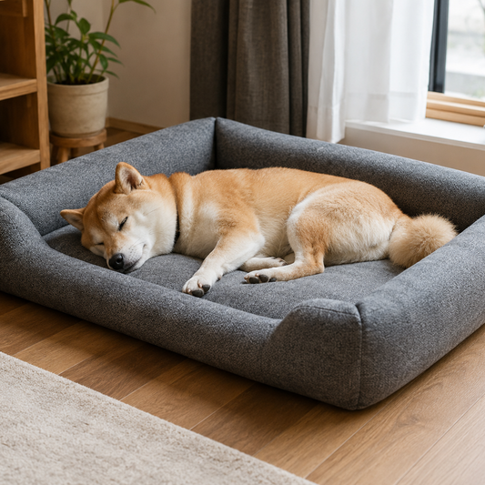 犬ベッド ソファ型 プラッシュ 大型犬