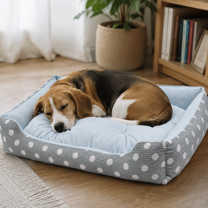 犬ベッド クッション型 プラッシュ 四季対応
