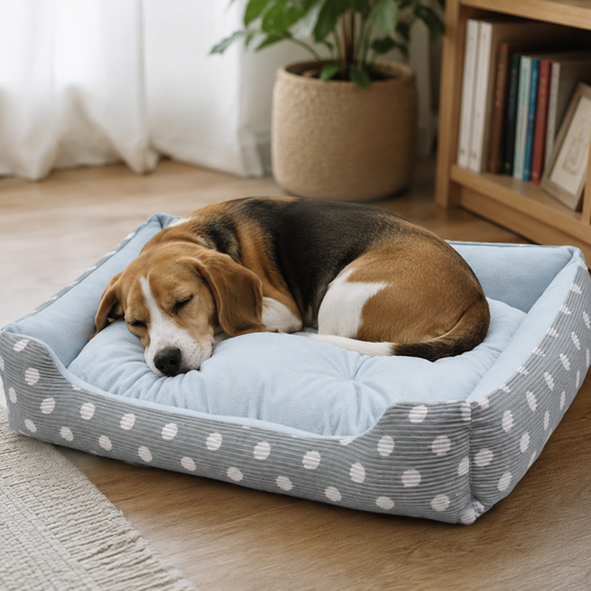 犬ベッド クッション型 プラッシュ 四季対応