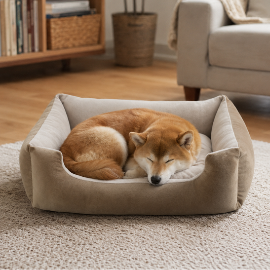 犬ベッド ケージ用 プラッシュ 中型犬 ふわふわ