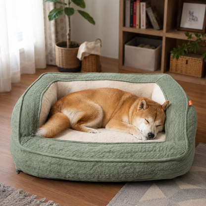 犬ベッド ソファ型 プラッシュ 大型犬 北欧風
