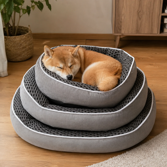 犬ベッド ケージ用 プラッシュ 冷感 マット型