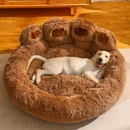 犬ベッド ソファ型 ボア あったか 大型犬 ケージ用