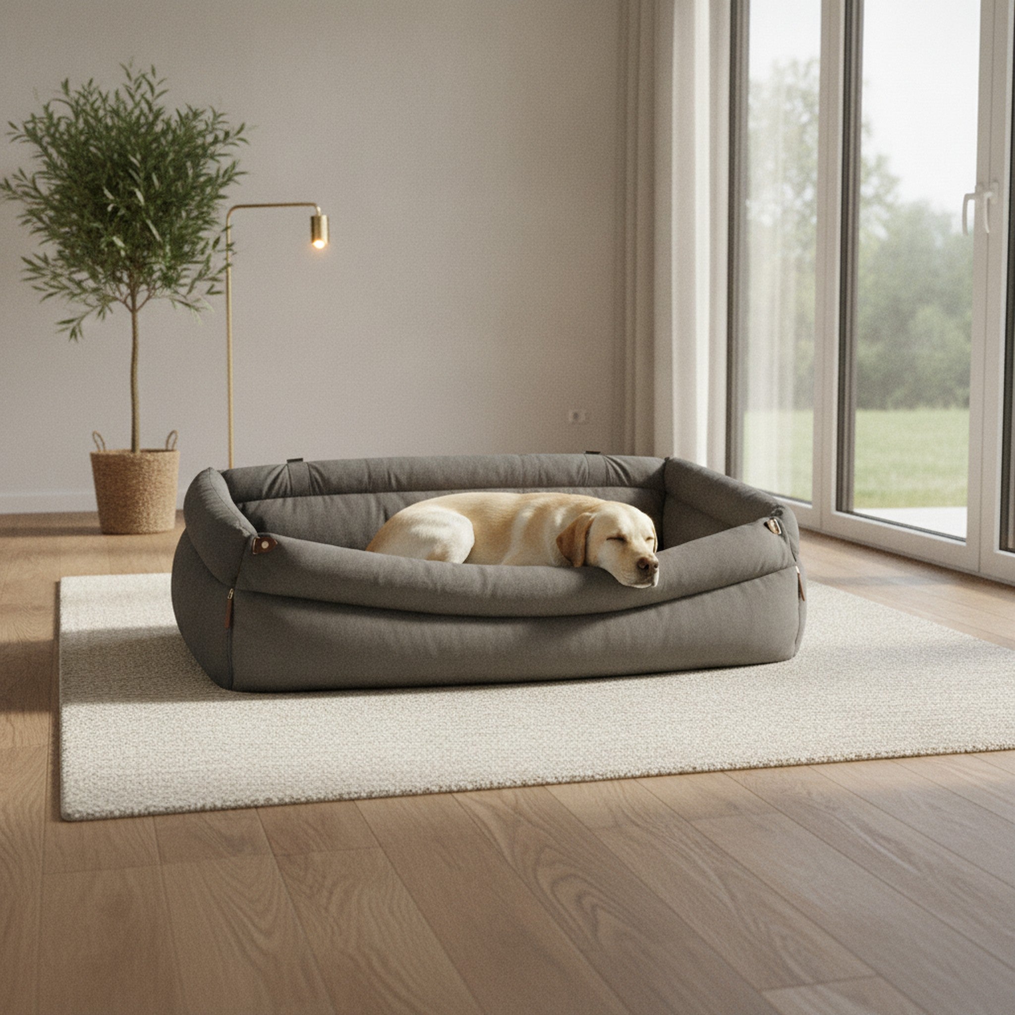 犬ベッド ソファ型 特大 ドライブ・車用 大型犬 全4色 – アーキドッグ