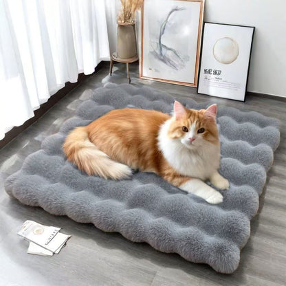 犬ベッド マット型 プラッシュ 快眠