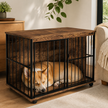 犬ベッド ケージ用 木製 中型犬 シンプル