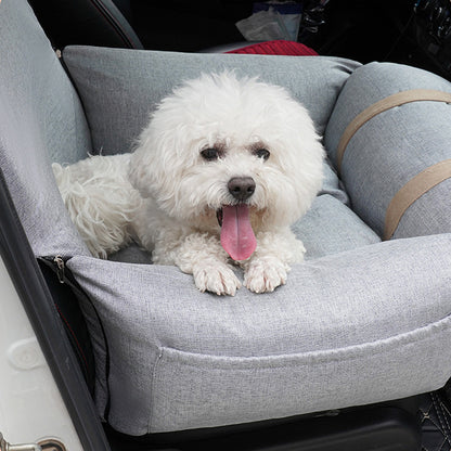 犬ベッド ソファ型 プラッシュ 車用