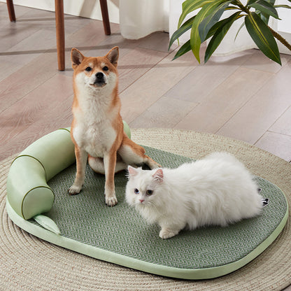 犬ベッド ソファ型 プラッシュ 冷感