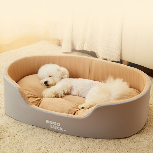 犬ベッド ドーム型 プラッシュ 洗える