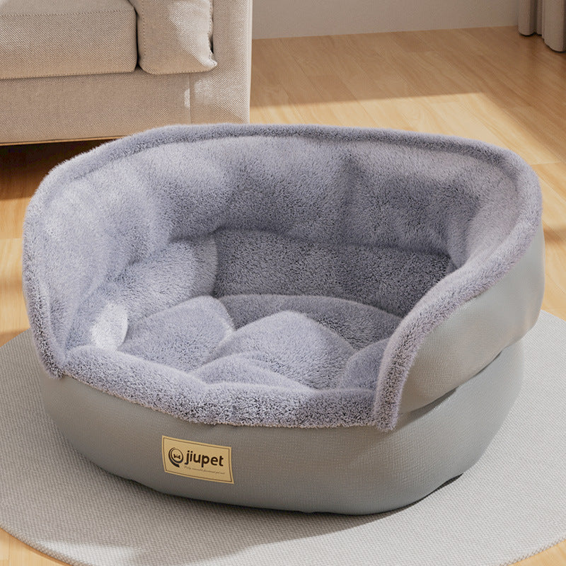 犬ベッド ソファ型 プラッシュ あったか ケージ用