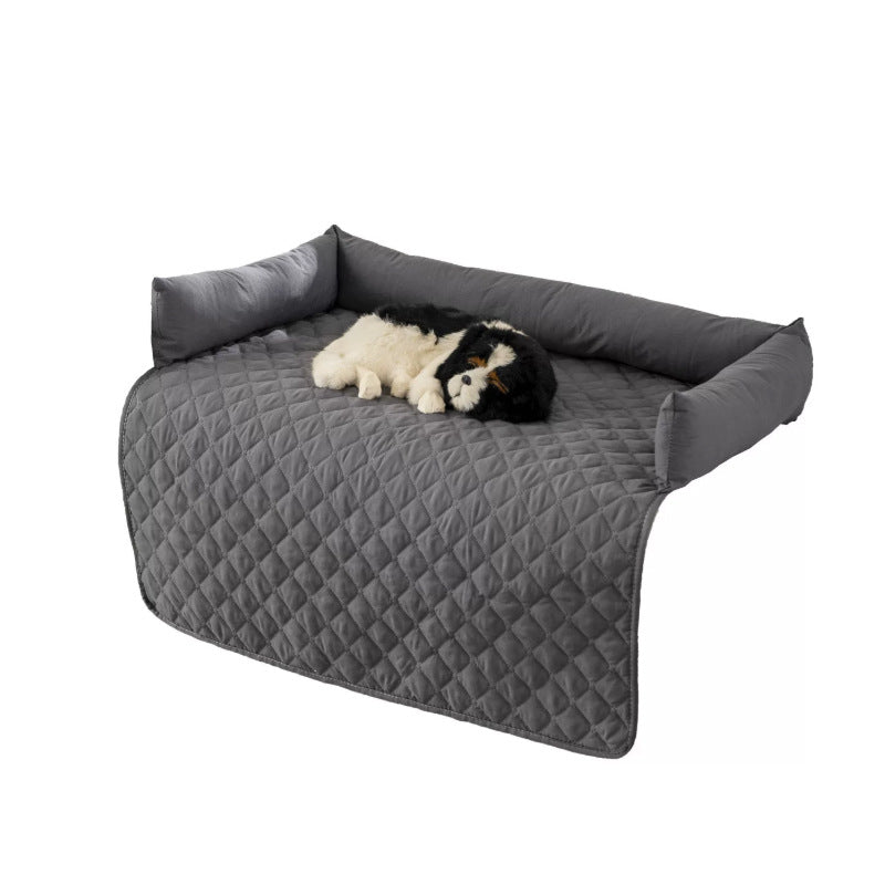 犬ベッド マット型 プラッシュ 防水