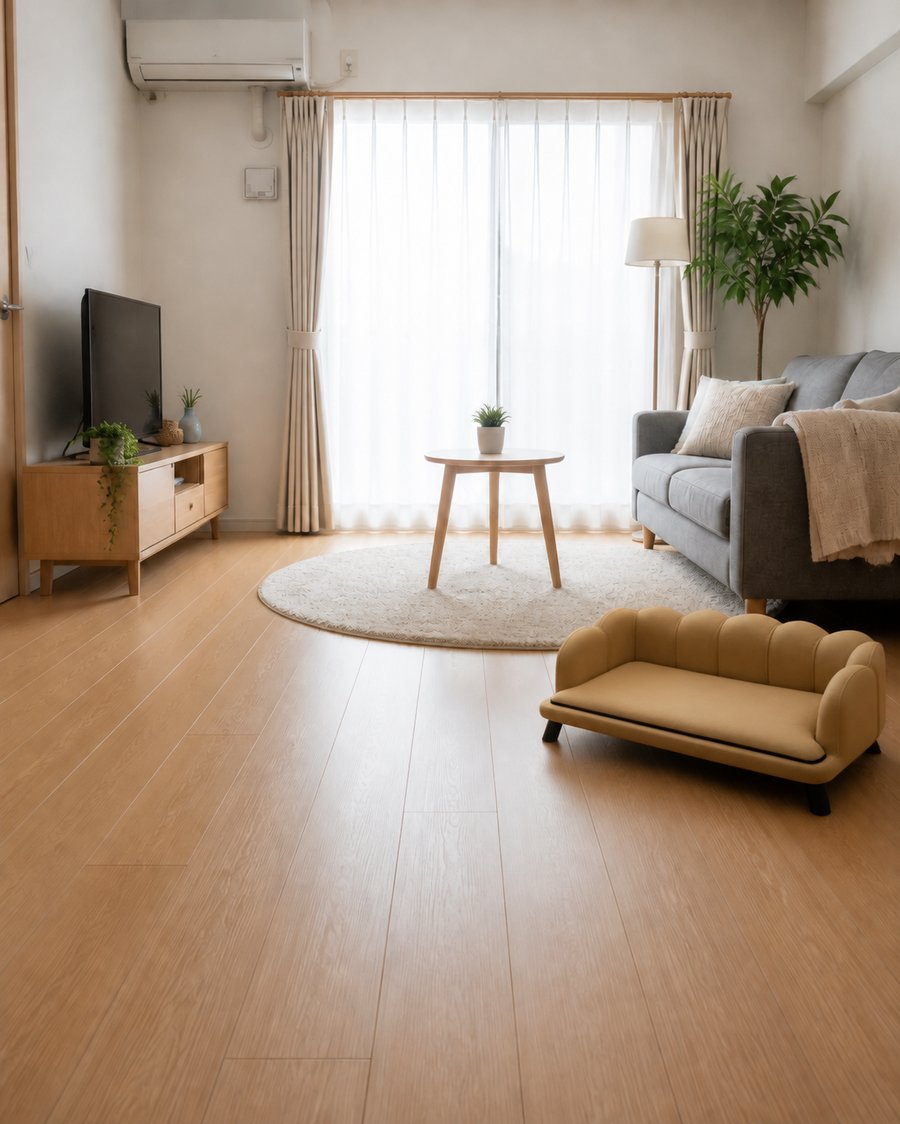 (単色)・nordic-affordable_北欧テイストの部屋に馴染む犬ベッド ソファ型 高級